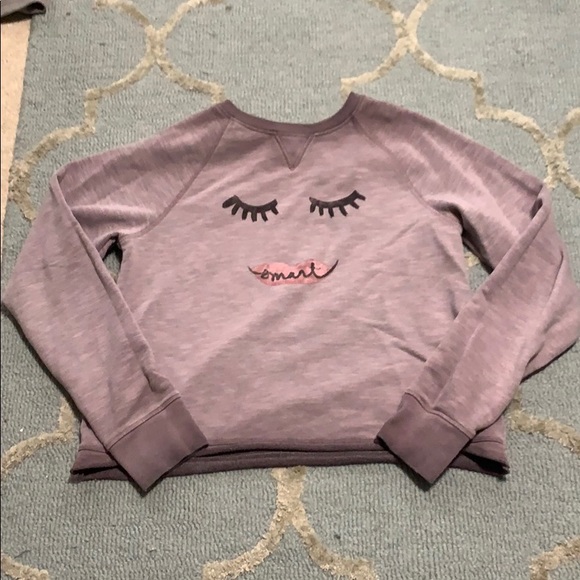 Anthropologie smart mouth sweatshirt - size small - Picture 2 of 3